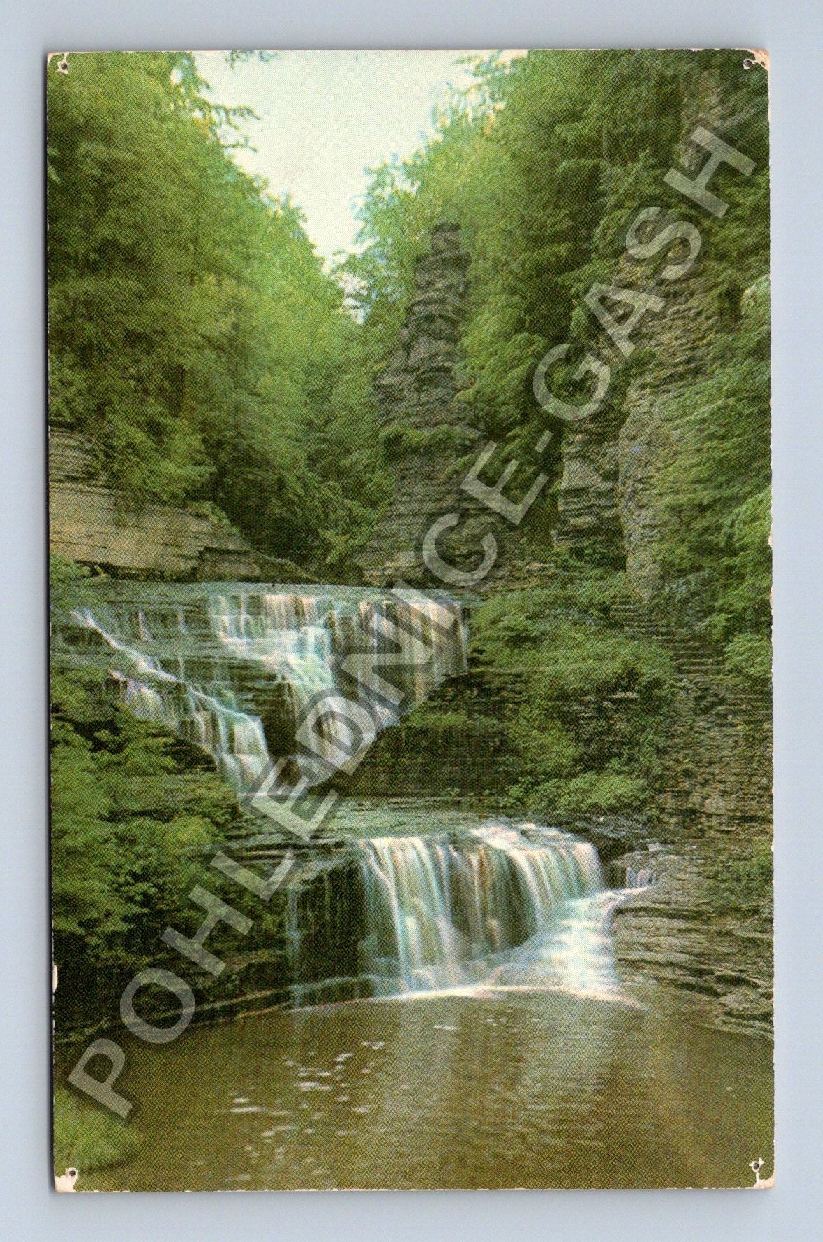 Pohlednice USA Buttermilk Falls State Park Pinnacle Rock (M38305)