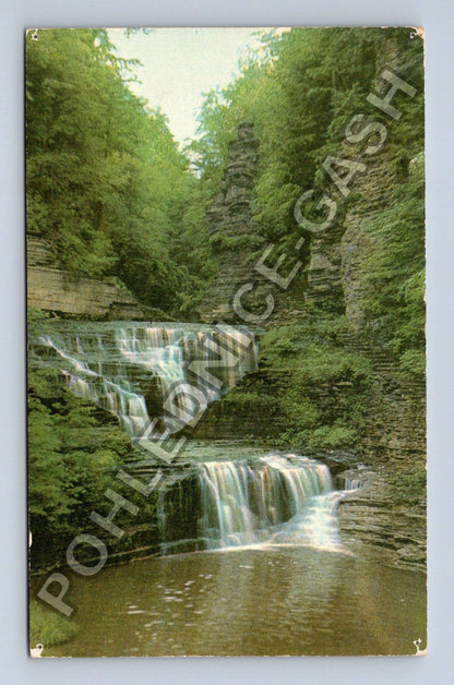 Pohlednice USA Buttermilk Falls State Park Pinnacle Rock (M38305)