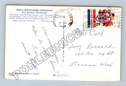Pohlednice USA Port Orchard Washington Genes Beachcomber (M38317)