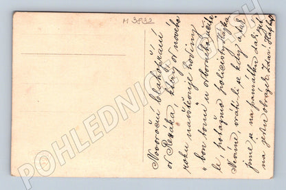 Pohlednice žena se psem – Atelier Vogel Košice (M3832)