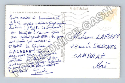 Pohlednice Francie Lacaune-les-Bains koláž motivů (M38320)