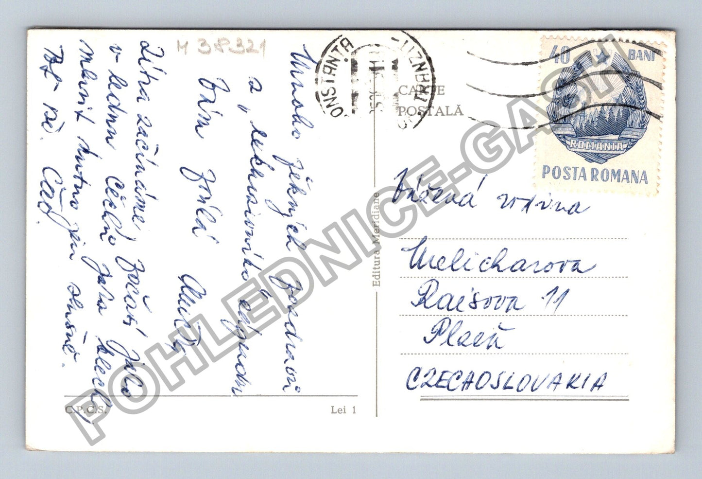 Pohlednice Rumunsko Constanța koláž motivů (M38321)
