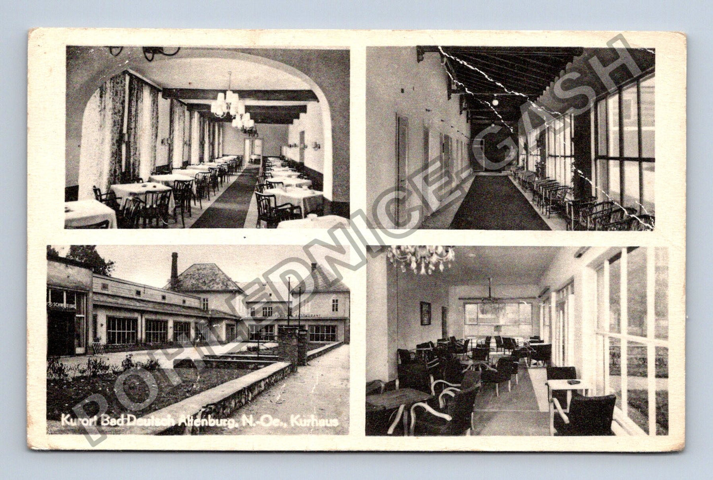 Pohlednice Rakousko Kurort Bad Deutsch Altenburg N. Os. (M38326)