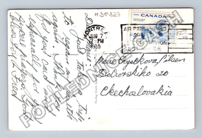 Pohlednice Německo Norimberk koláž motivů 1955 (M38327)