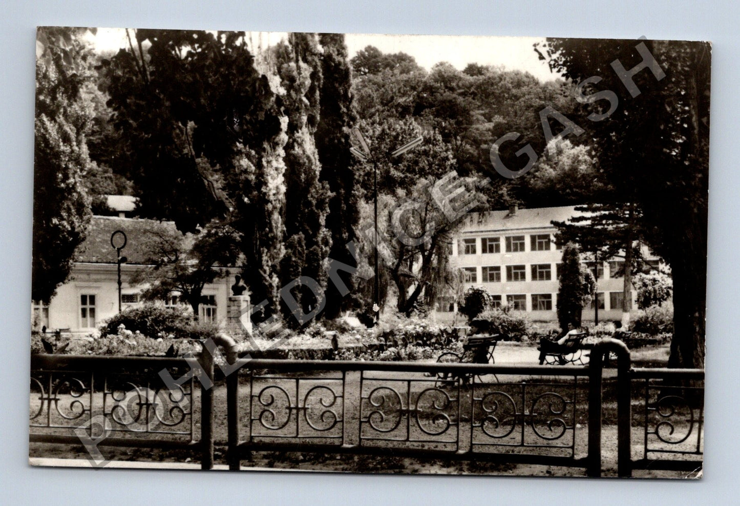 Pohlednice Rumunsko Oravita park budovy (M38332)