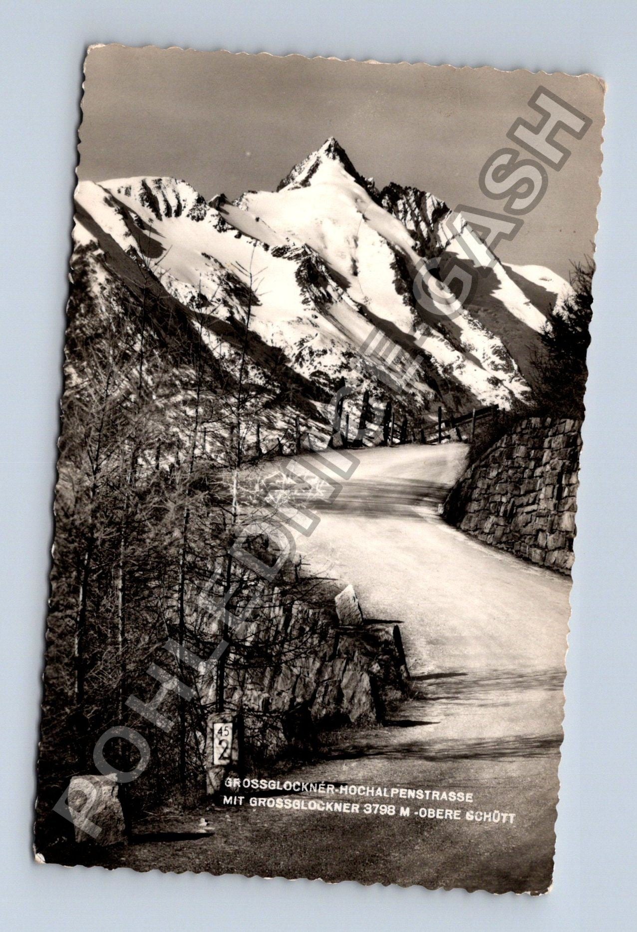 Pohlednice Rakousko Grossglockner Hochalpenstrasse 1956 (M38344)