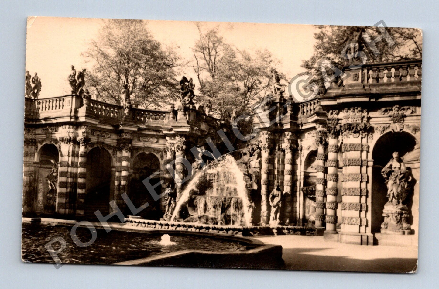 Pohlednice Německo Drážďany Nymphenbad Zwinger (M38354)