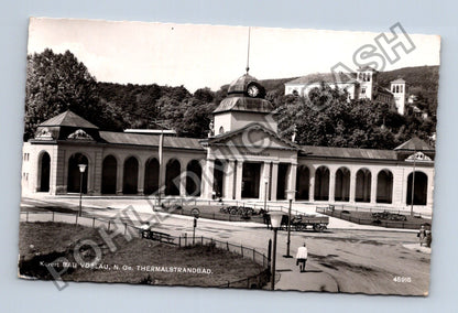 Pohlednice Rakousko Bad Vöslau Thermalstrandbad 1956 (M38358)