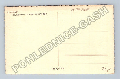 Pohlednice Chorvatsko Cavtat Bukovac Gospa od snijega (M38368)