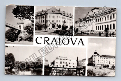 Pohlednice Rumunsko Craiova koláž motivů (M38372)