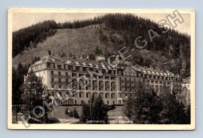 Pohlednice Semmering Hotel Panhans Rakousko (M38373)