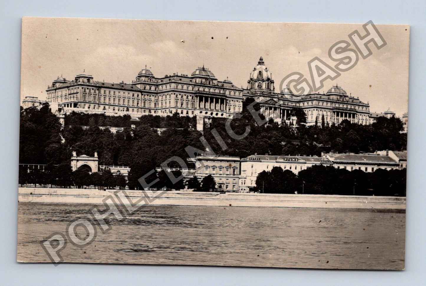 Pohlednice Maďarsko Budapešť Királyi vár Royal Castle 1930 (M38381)