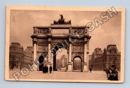 Pohlednice Francie Paříž Vítězný oblouk Carrousel (M38396)