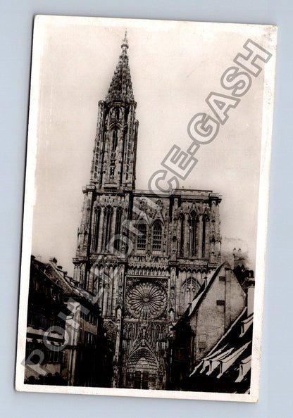 Pohlednice Francie Štrasburk katedrála 1937 (M38399)