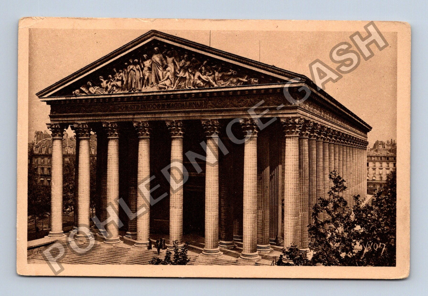 Pohlednice Francie Paříž LÉglise de la Madeleine (M38401)