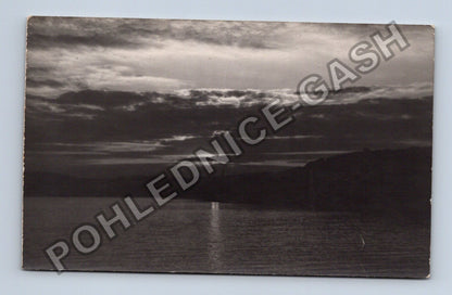 Pohlednice Západ slunce nad vodní plochou (M38416)
