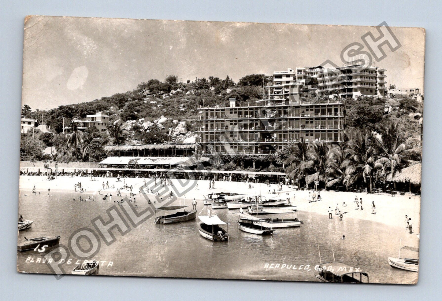 Pohlednice Mexiko Acapulco Playa de Caleta (M38417)
