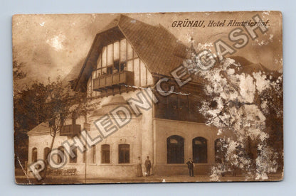 Pohlednice GRÜNAU Hotel Almtalerhof Rakousko (M38420)