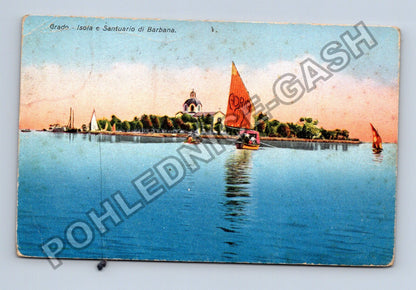 Pohlednice Itálie Grado Isola e Santuario di Barbana (M38422)