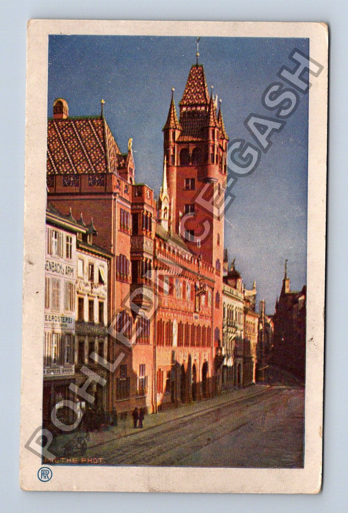 Pohlednice Švýcarsko Basel Rathaus und Markt (M38429)