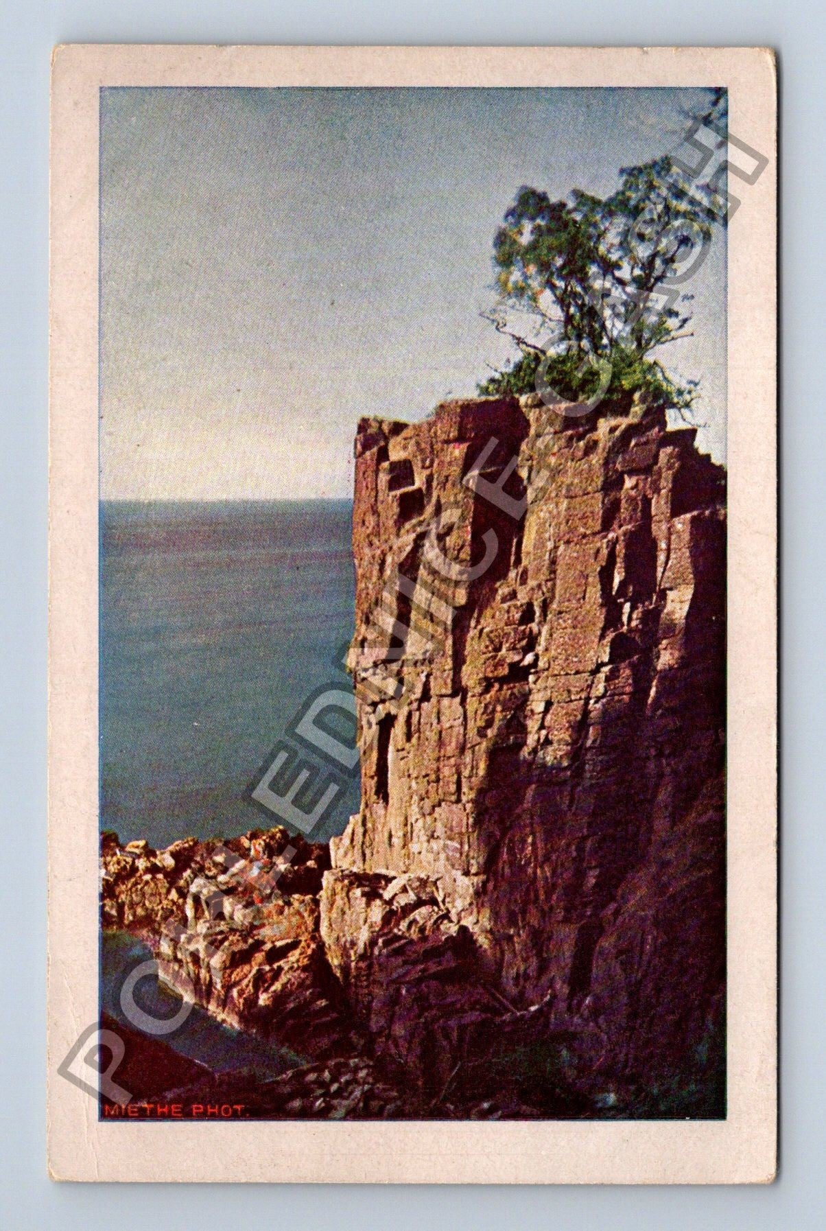 Pohlednice Bornholm Helligdommen skalní útesy (M38431)