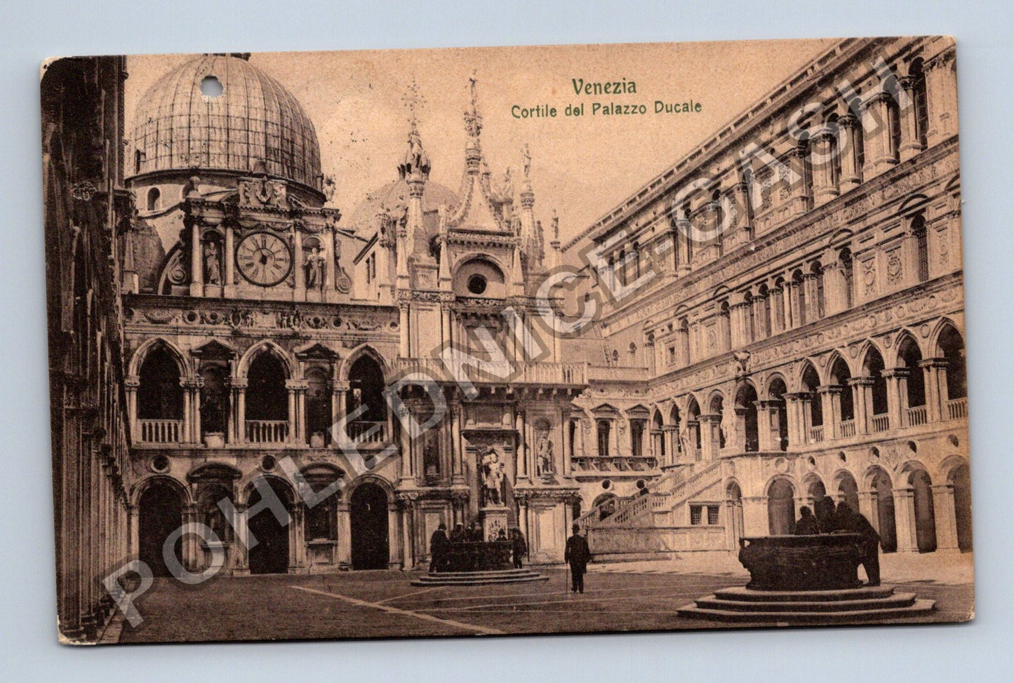 Pohlednice Itálie Benátky Dóžecí palác 1920 (M38438)