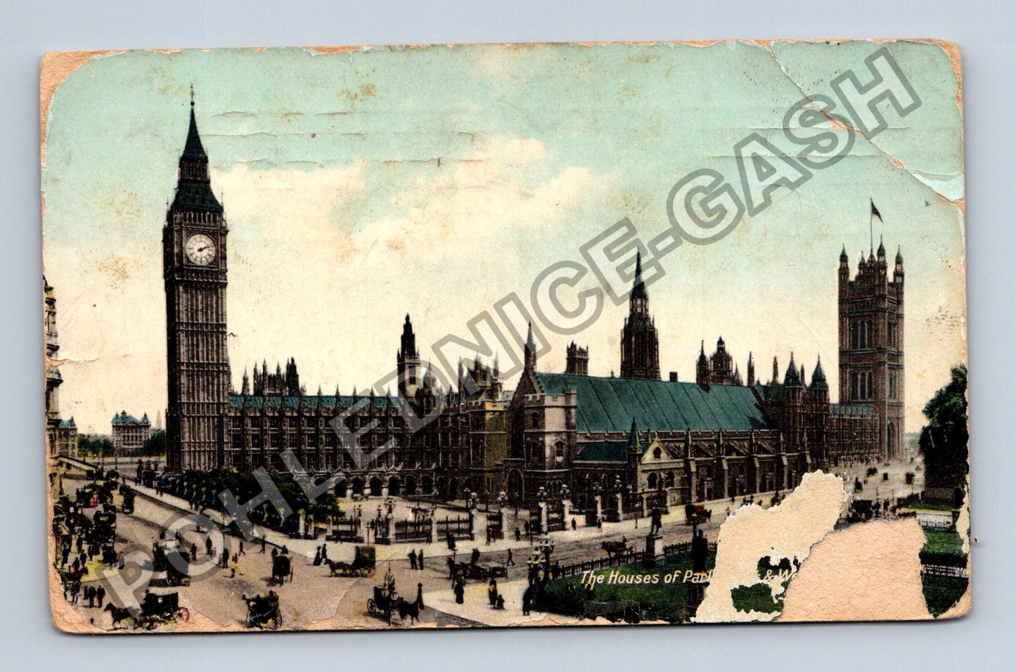 Pohlednice Velká Británie Londýn Houses of Parliament (M38440)