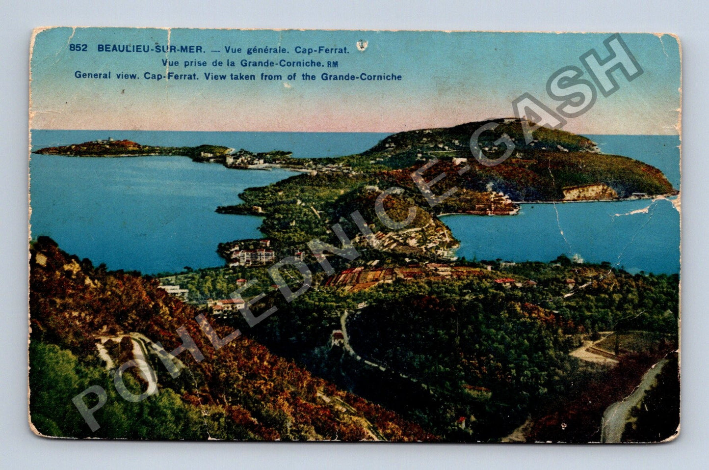 Pohlednice Francie Beaulieu-sur-Mer Cap-Ferrat (M38443)