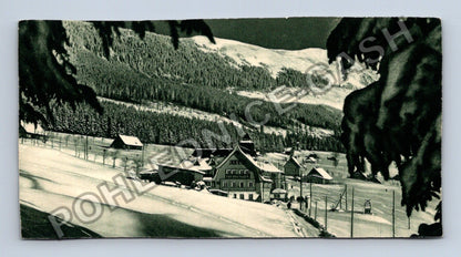 Pohlednice Rakousko Buchberger zimní krajina hotel (M38451)