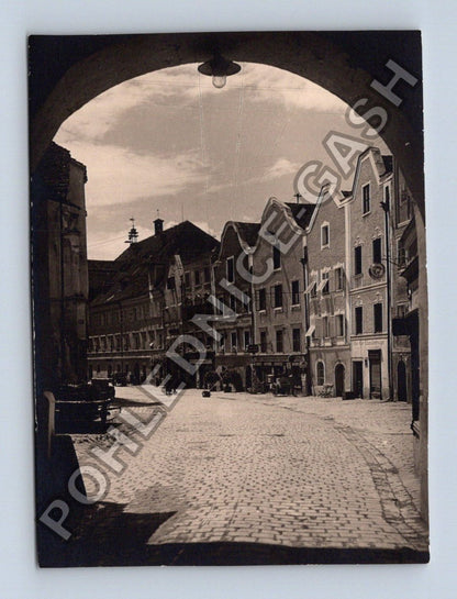 Pohlednice Rakousko Schärding Alte Gasse Passauer Tor (M38452)
