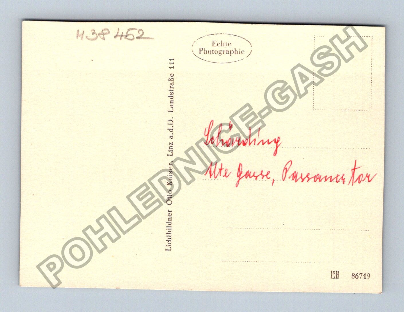 Pohlednice Rakousko Schärding Alte Gasse Passauer Tor (M38452)