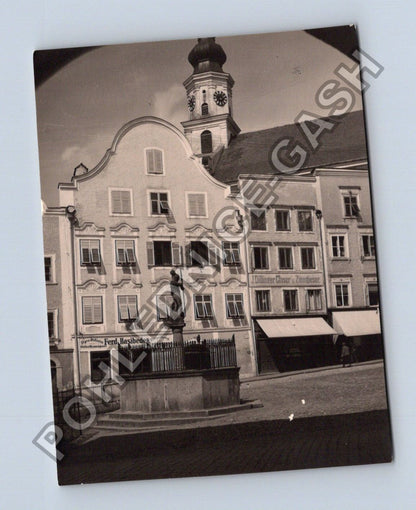 Pohlednice Rakousko Schärding budova s věží (M38454)
