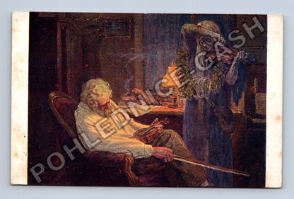 Pohlednice Prof Jos Mandl Bída Das Elend La Mizere (M38462)