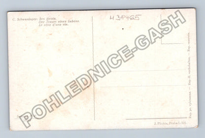 Pohlednice C. Schweninger Sen života Der Traum eines Lebens (M38465)