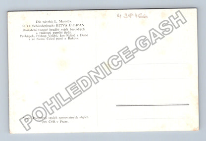 Pohlednice Bitva u Lipan dle návrhu L Marolda (M38466)