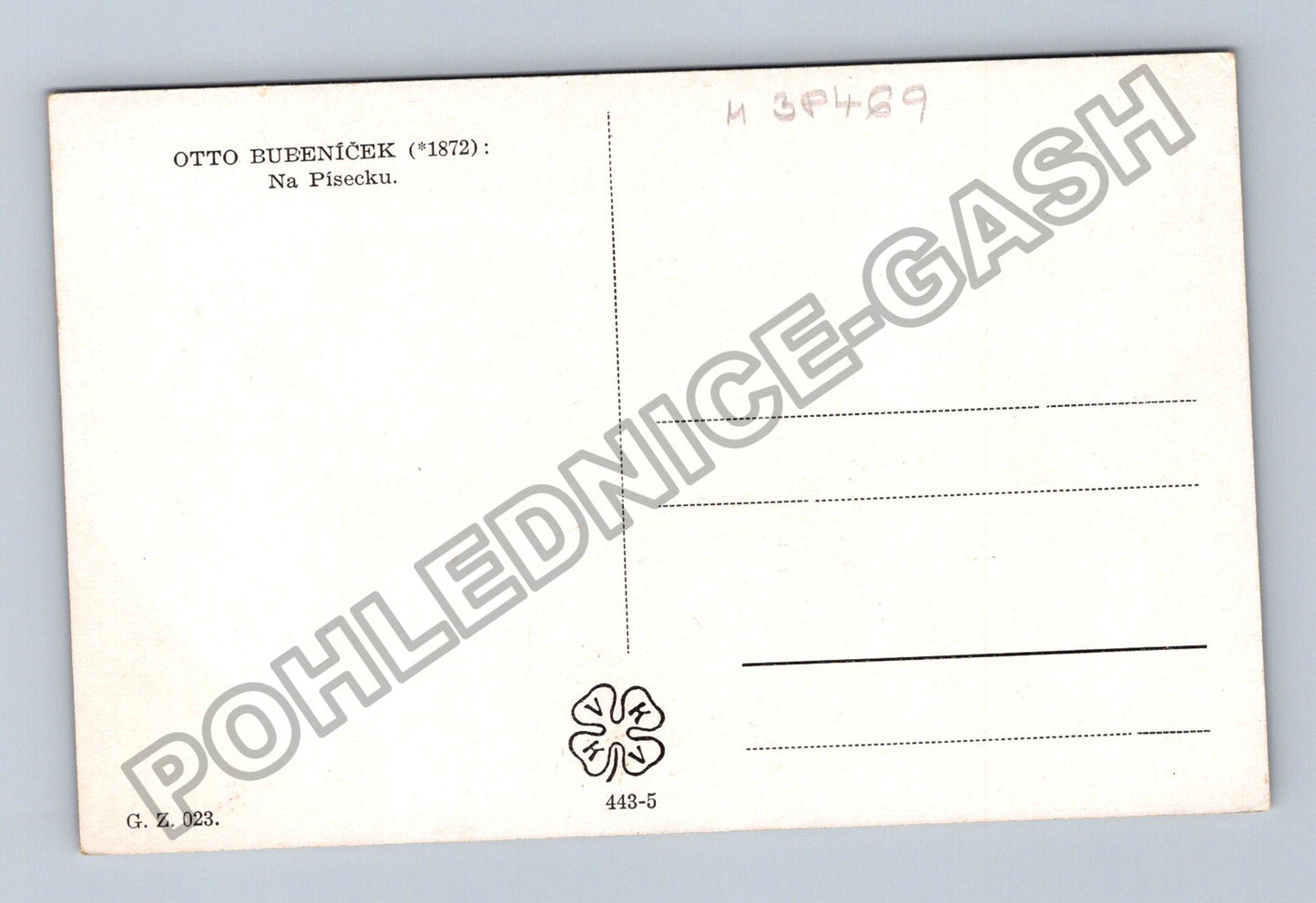 Pohlednice Otto Bubeníček Na Písecku krajina (M38469)