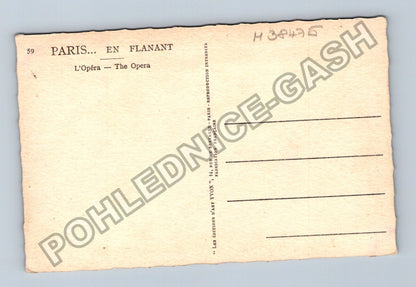 Pohlednice Francie Paříž LOpéra (M38475)