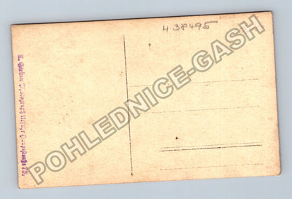 Pohlednice portrét muže brýle podpis Josef Jínek 1922 (M38495)