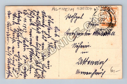 Pohlednice ALTHEIM skupinová fotografie rodina (M38504)