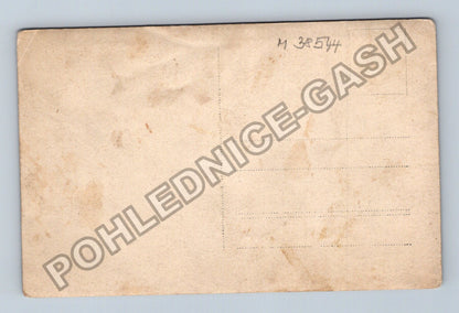 Pohlednice rodinná fotografie skupinový portrét (M38544)