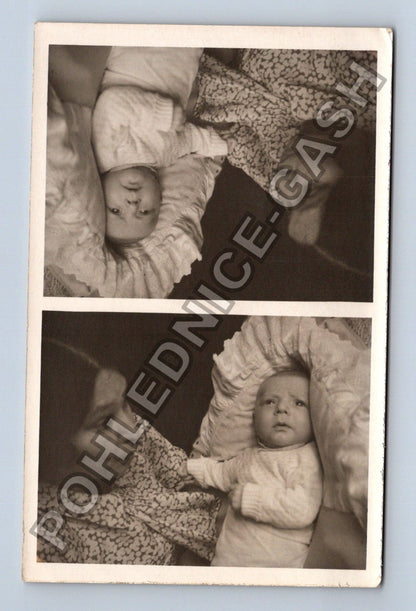 Pohlednice Matka s dítětem rodinná fotografie 1937 (M38566)