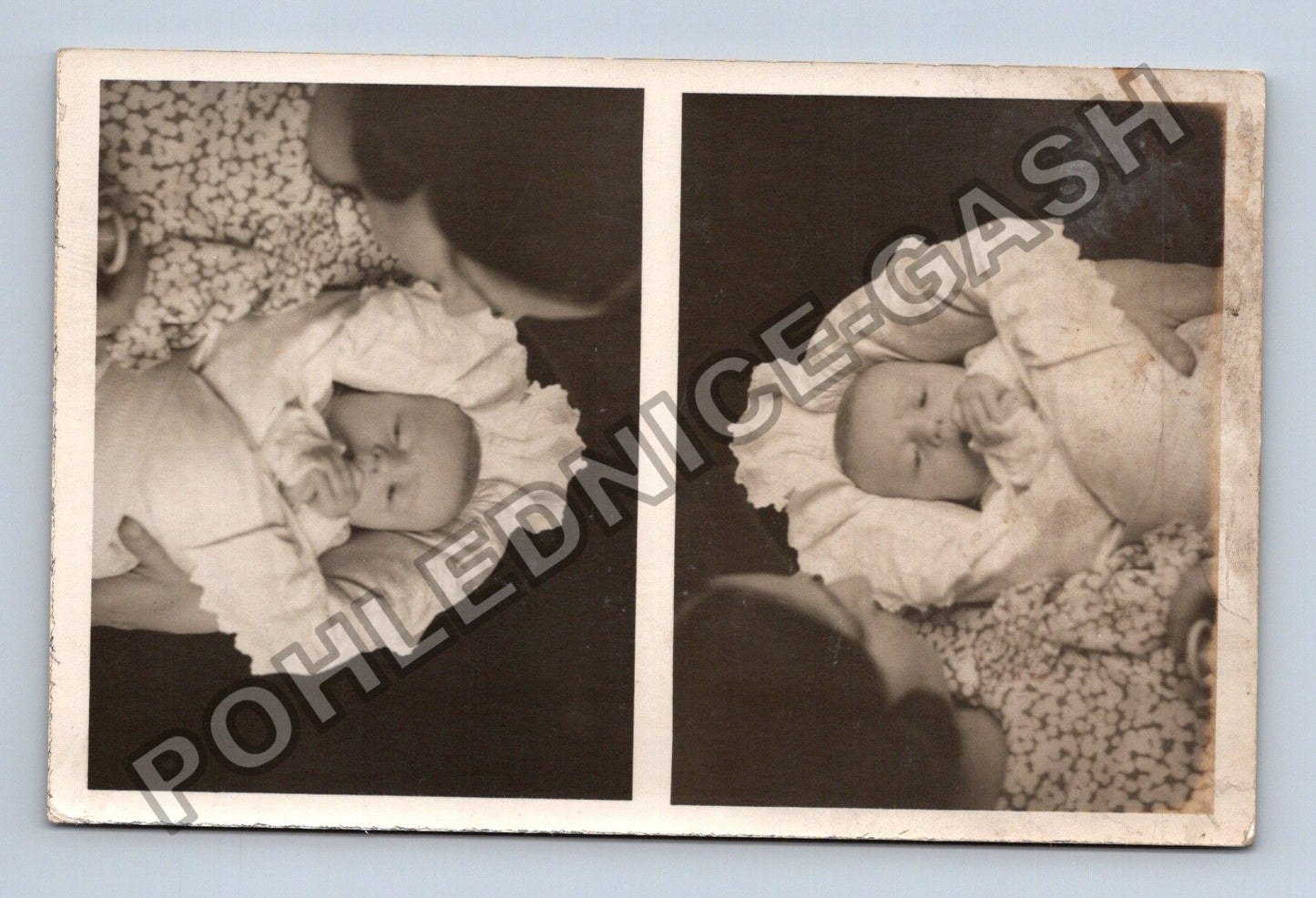 Stará fotografie Dítě v peřince 1937 (M38567)