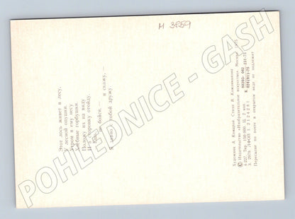 Pohlednice los – umělecký motiv (M3859)