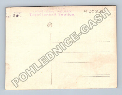 Pohlednice Trenčianske Teplice děti v parku 1935 (M38632)