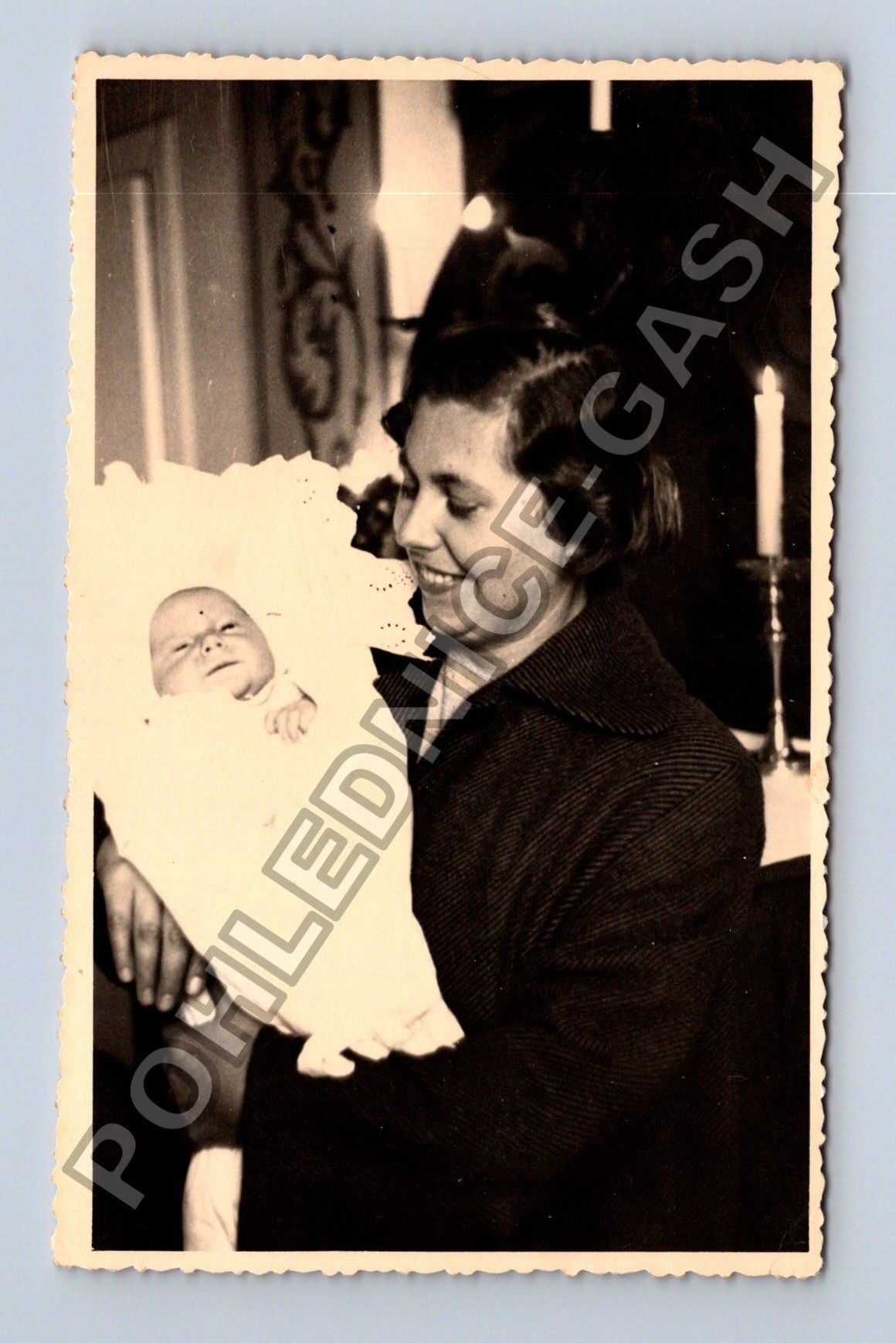 Stará fotografie Matka s dítětem ateliér František Malý (M38652)