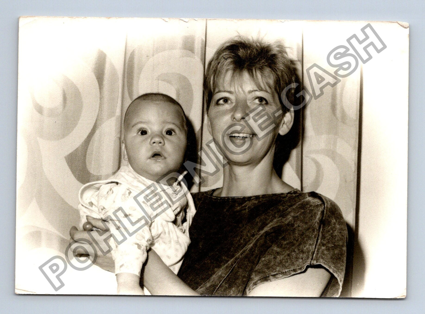 Stará fotografie Žena s dítětem portrét (M38675)