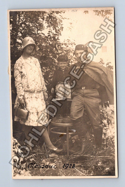 Pohlednice Olomouc skupinová fotografie 1928 (M38692)