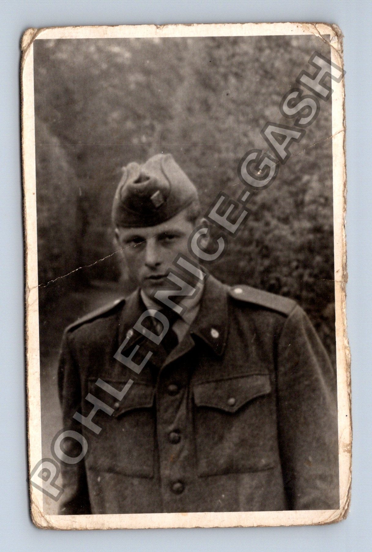 Stará fotografie Muž v uniformě voják armáda (M38701)