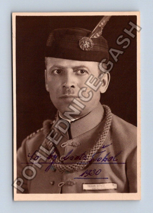 Stará fotografie portrét muže v sokolské uniformě 1930 (M38708)