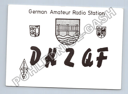 Starý Německo QSL lístek radioamatérská stanice 1993 (M38730)